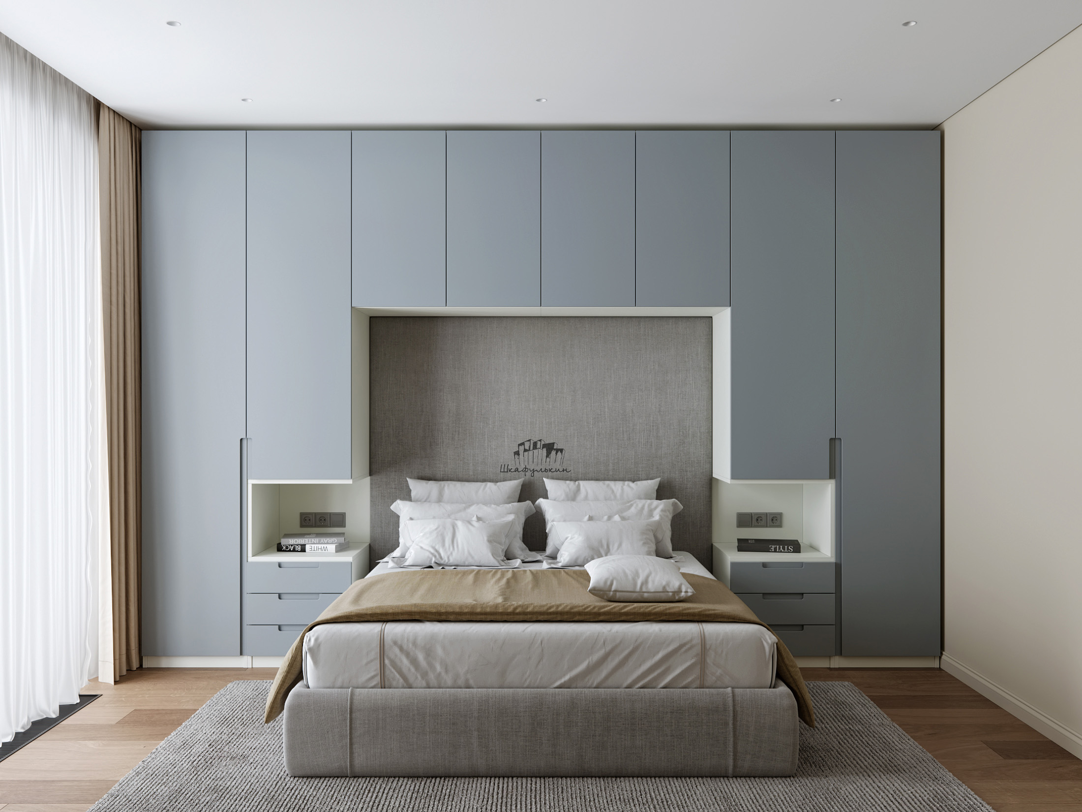 Стоит ли делать шкафы над кроватью? Страшно или практично: развеиваем мифы