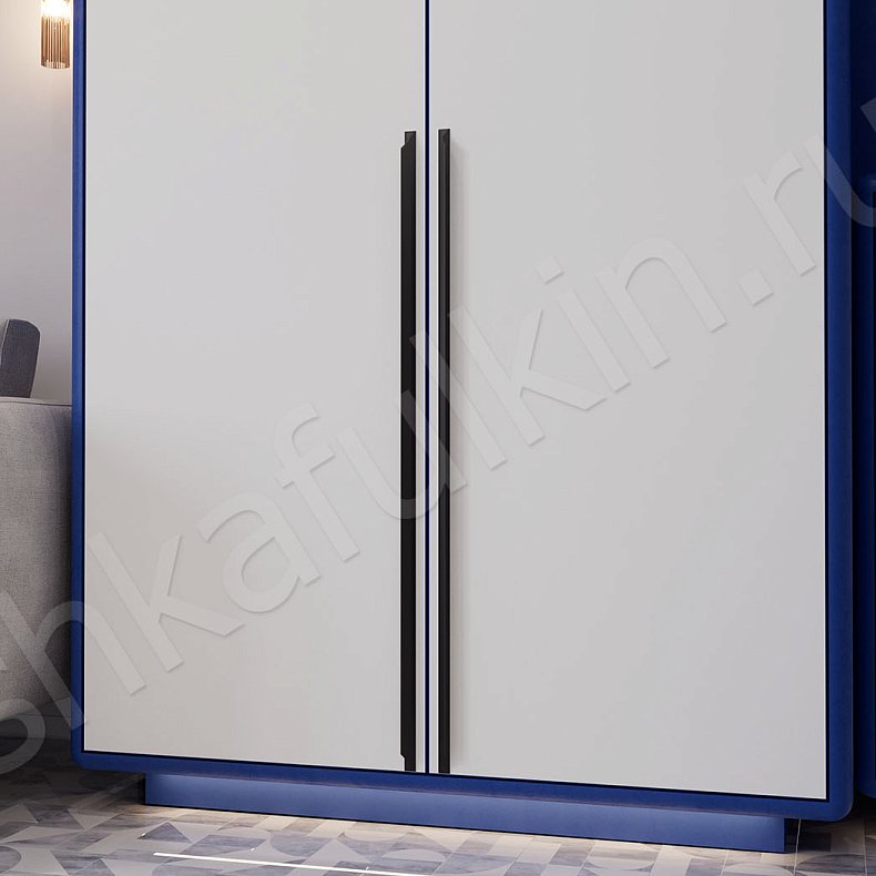 Прихожая Авентадор Светлые Синий Цветной Белый Современный 2х створчатые Прихожая Для вещей 2