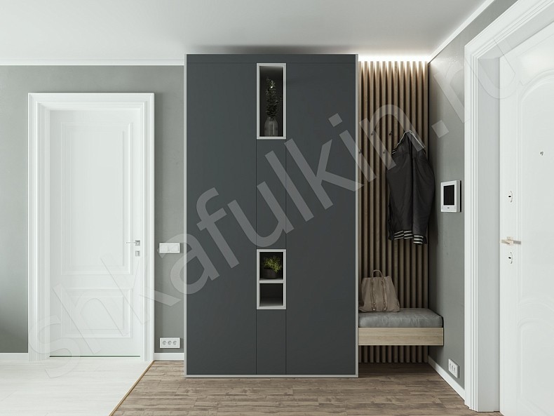 Прихожая Клайд  Минимализм 2х створчатые Прихожая 