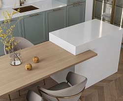 Джорджия ЖК Селигерская 60.9 м² Кухня прямая
