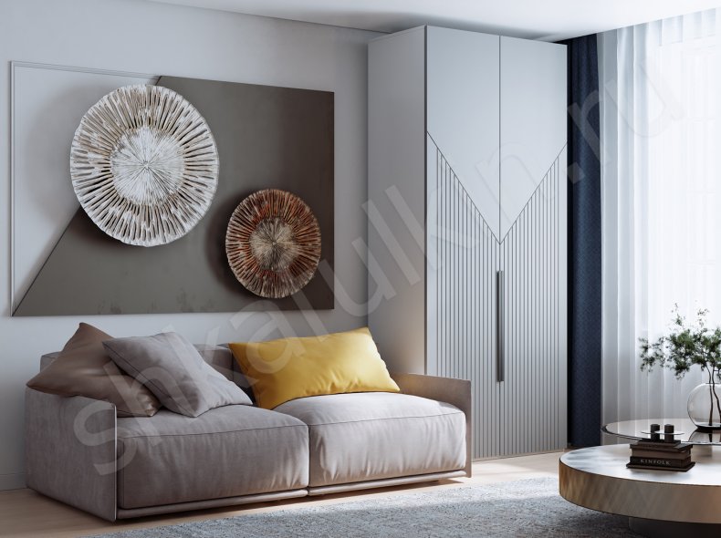 Изображение Шкаф 2 двери Фигаро