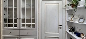 Шкаф со стеклянными дверцами Заказ №10552