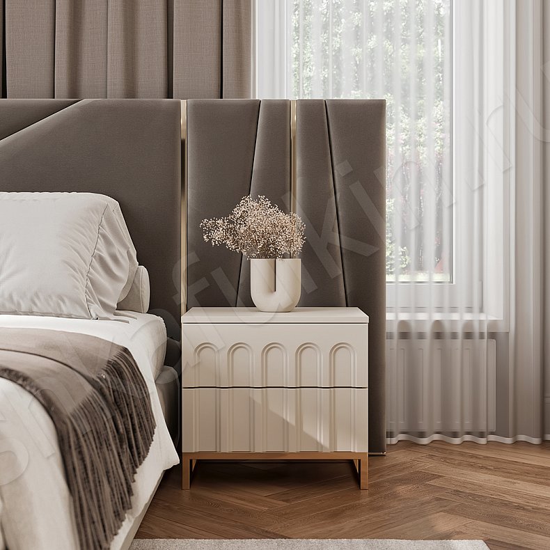 Гарнитур Командор Светлые Белый Цветной Синий Современный 6и створчатые Спальня Для белья Для декора Под ТВ Для вещей 7