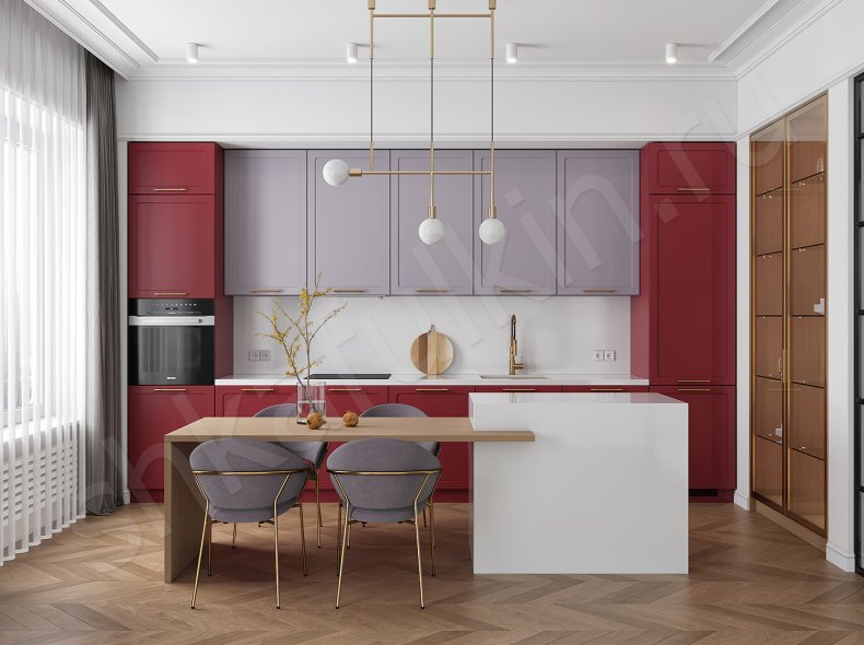 Изображение Кухня Визионни Red