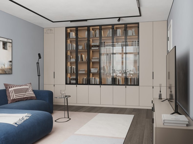 Изображение Шкаф с тумбой Арамис