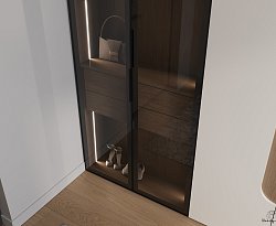 Нуар ЖК Хай Лайф 71.1 м² Прихожая