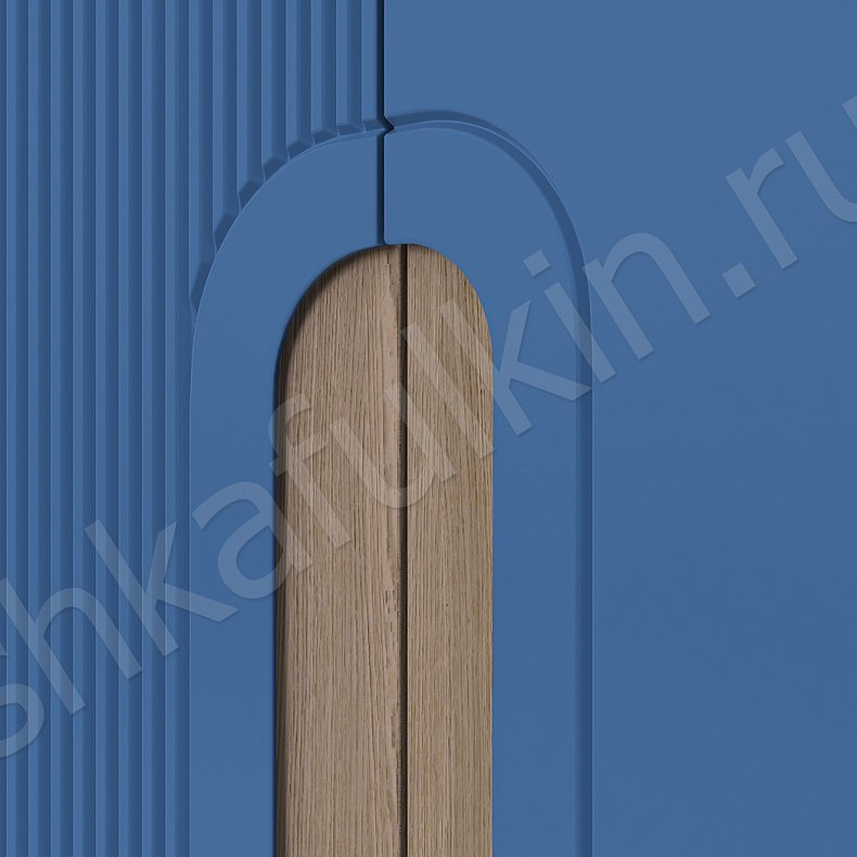 Гарнитур Андромеда Светлые Синий Цветной Современный 4х створчатые Спальня Для вещей Для декора Для книг Для белья 4