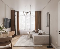 Каселла ЖК ЗИЛАРТ 40.5 м² Стенка