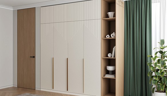 Шкаф со стеллажом Нотариус