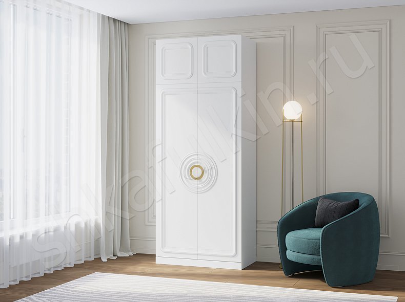 Шкаф 2 двери+антресоль Санмарино