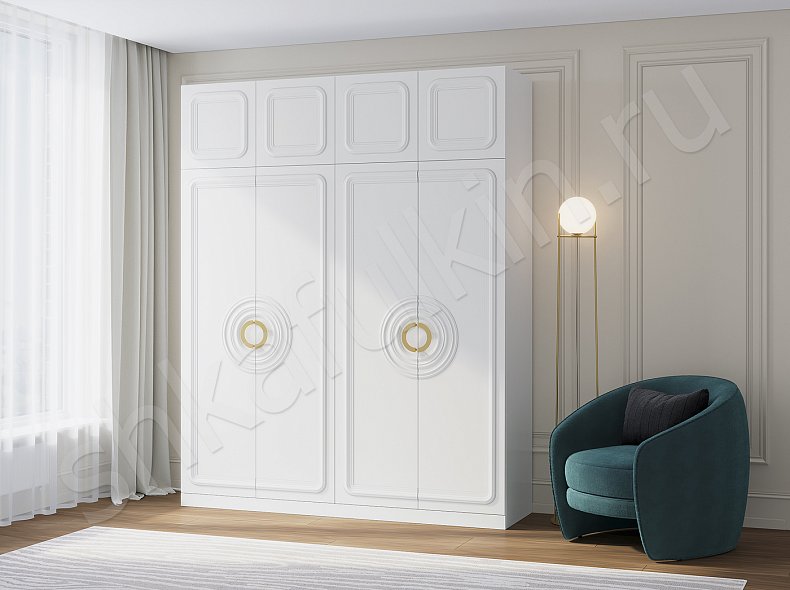 Шкаф 4 двери+антресоль Санмарино