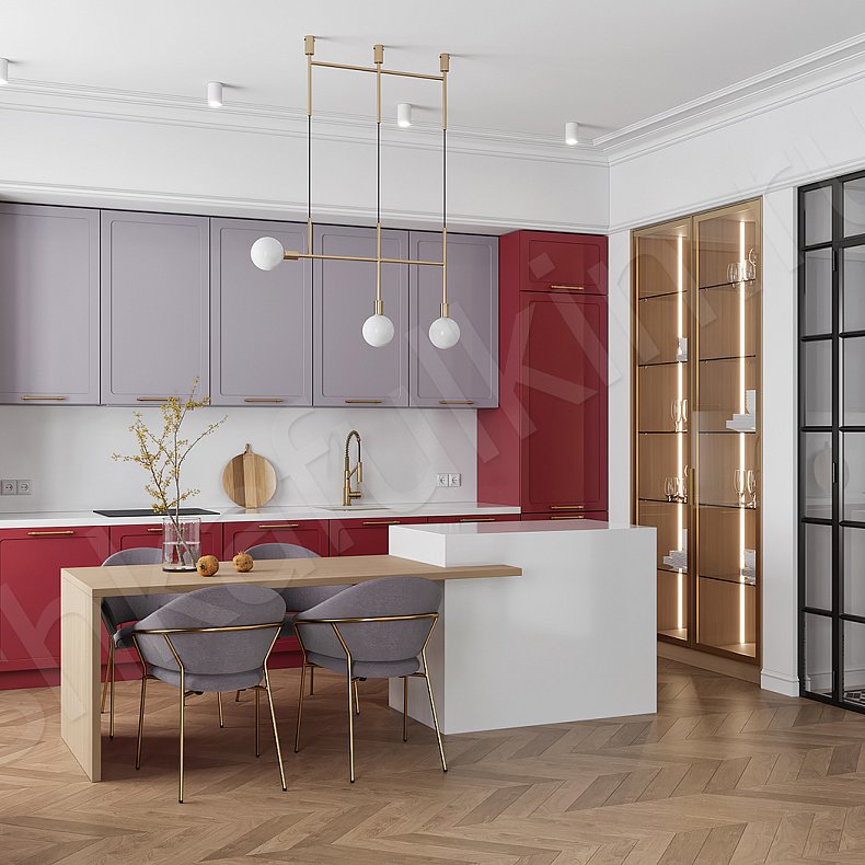 Изображение Кухня Визионни Red 2