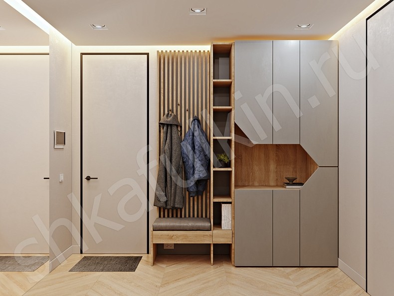 Прихожая Альма  Минимализм 2х створчатые Прихожая 