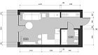 План проекта Сицилия ЖК Ола-Апарт 31 м²