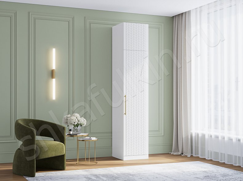 Шкаф 1 дверь+антресоль Мелисса