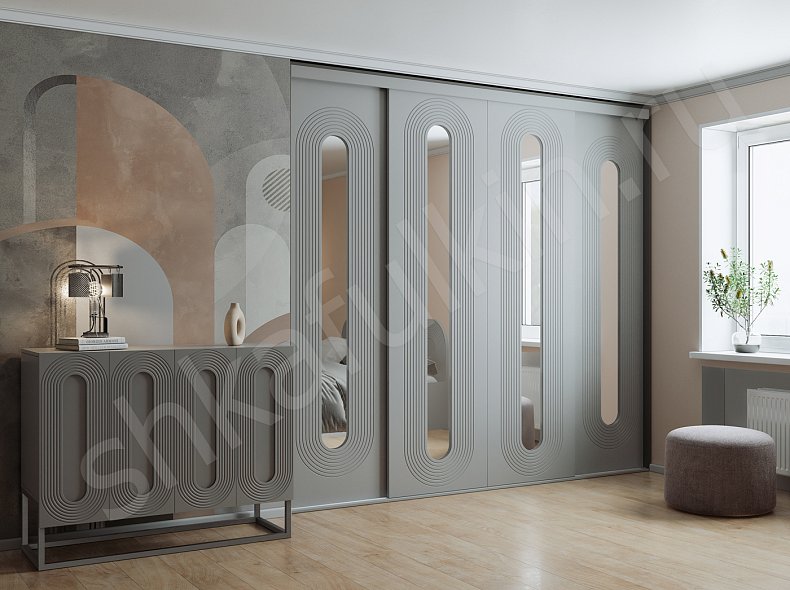 Шкаф-купе Дзен с зеркалом