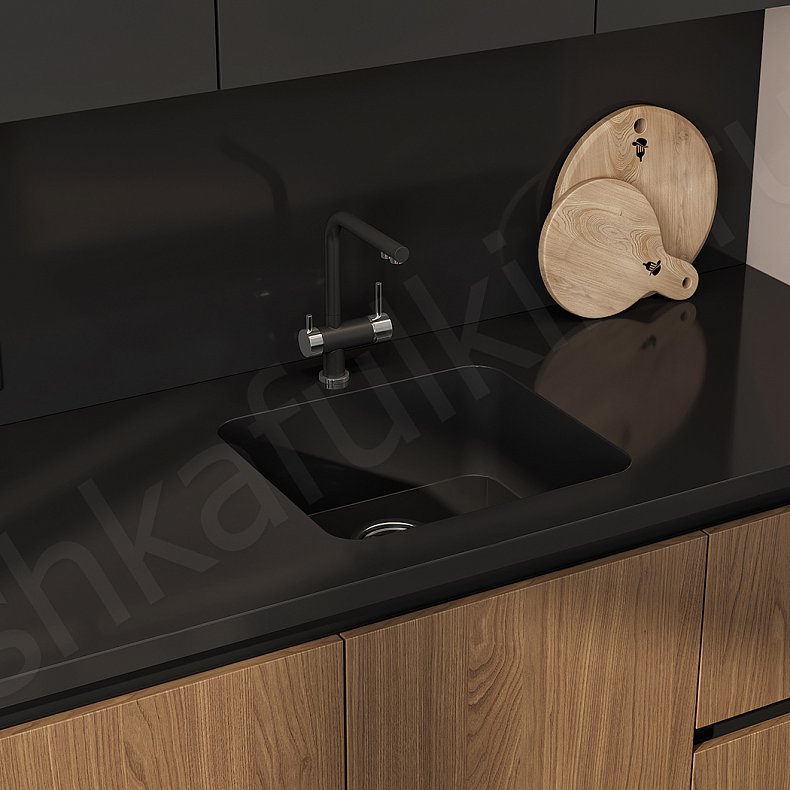 Кухня Лальберо Светлые Древесный Коричневый Современный Для декора Для посуды 10