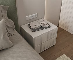 Каури ЖК ЗИЛАРТ 40.4 м² Прикроватная тумба