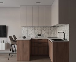 Мурано ЖК Ола-Апарт 29 м² Кухня