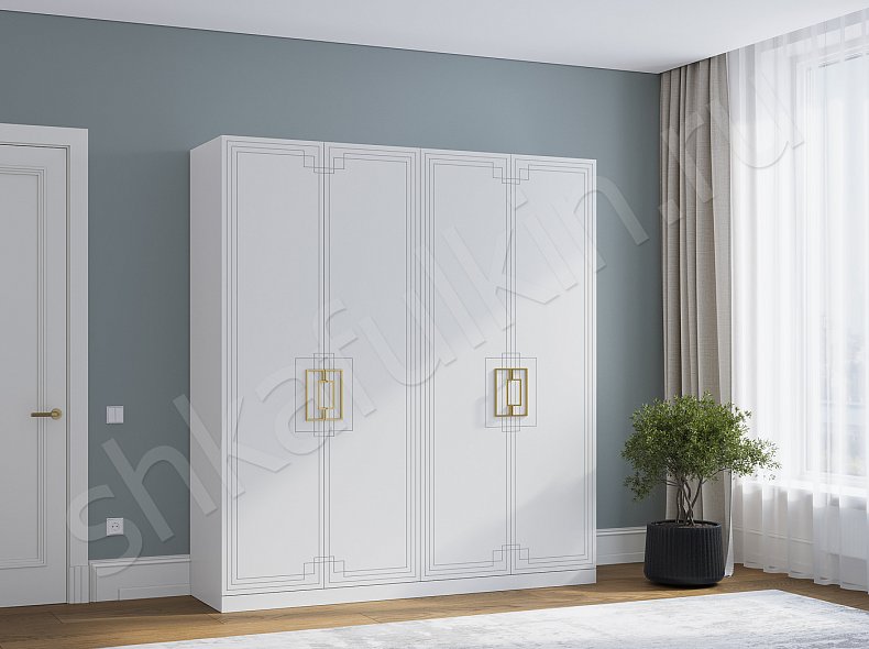 Шкаф 4 двери Метрополитан