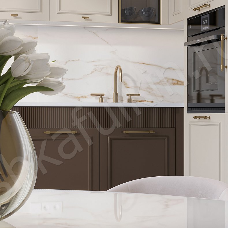 Кухня Элеганта  Неоклассика   Для книг 3