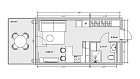 План проекта Кеплер ЖК Ола-Апарт 31 м²
