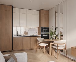 Каселла ЖК ЗИЛАРТ 40.5 м² Кухня