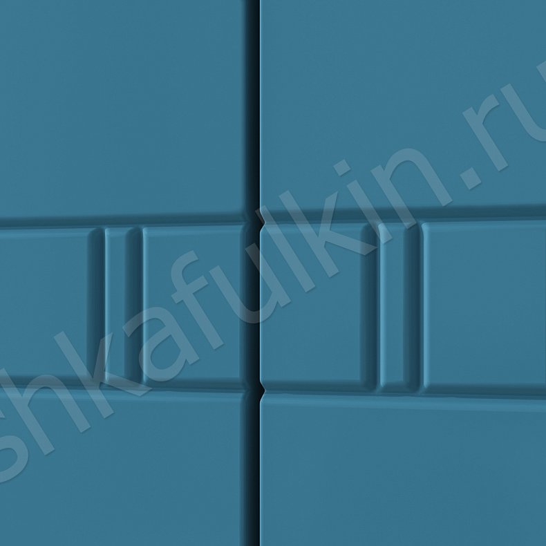 Шкаф Денница Зеленый Светлые Синий Розовый Красный Цветной Этнический 4х створчатые Гостиная Для вещей Для белья 8