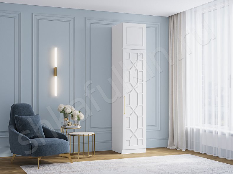 Шкаф 1 дверь+антресоль Смит