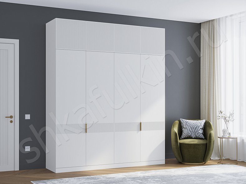 Шкаф 4 двери+антресоль Сильвана