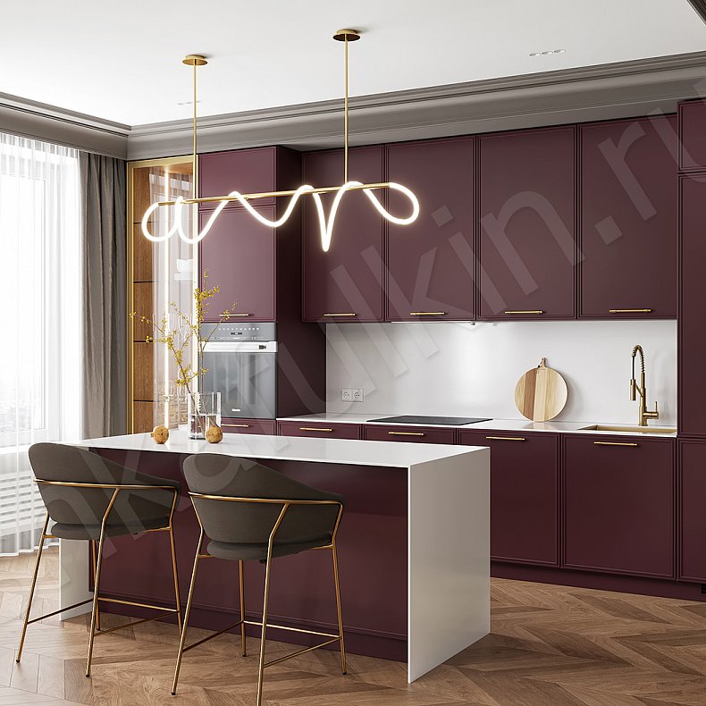 Кухня Минор Темные Красный Цветной Современный Для посуды Для декора 1