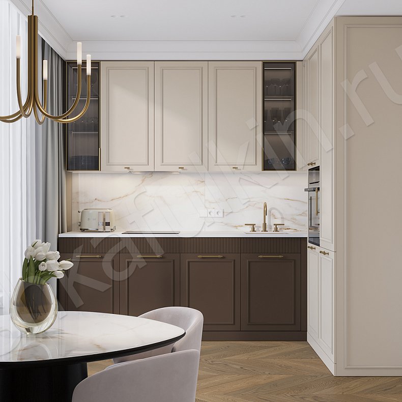 Кухня Элеганта  Неоклассика   Для книг