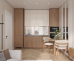 Каселла ЖК ЗИЛАРТ 40.5 м² Кухня