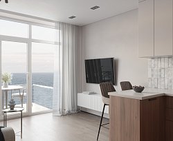 Мурано ЖК Ола-Апарт 29 м² Тумба под ТВ