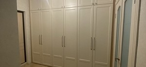 Встроенный шкаф 6 дверей в коридор Заказ №6996