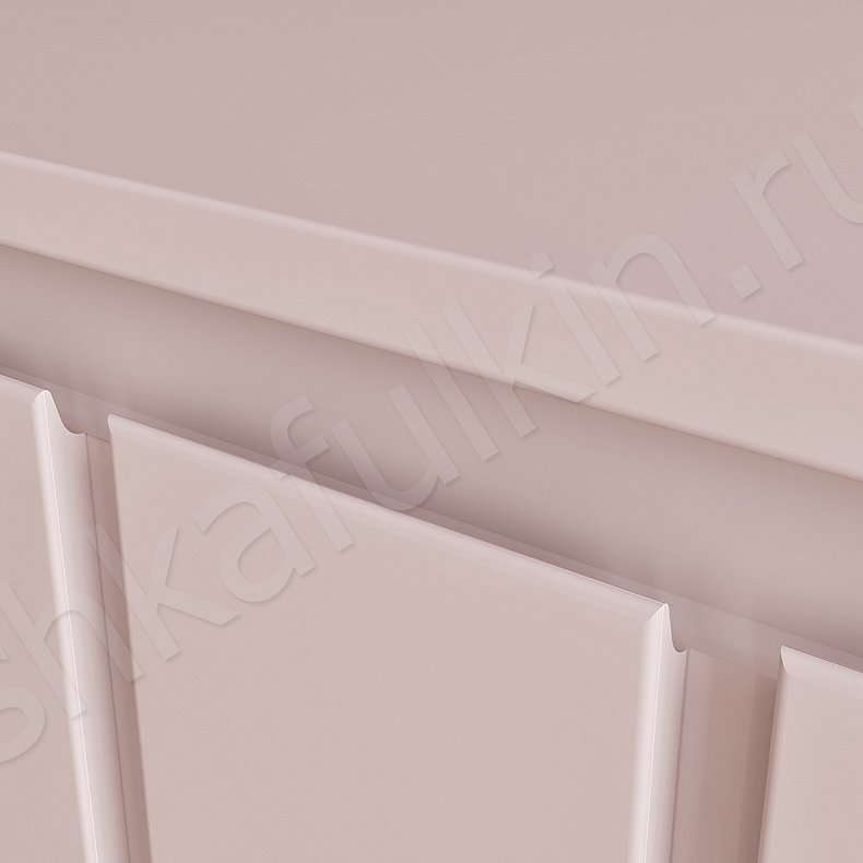 Стенка Винора Цветной Светлые Розовый Минимализм 2х створчатые Гостиная Под ТВ Для посуды Для декора Для книг 4