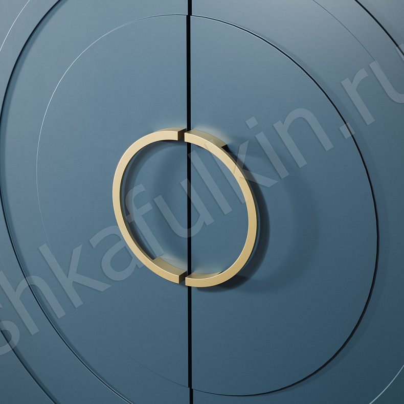 Встроенный шкаф Линдор Светлые Зеленый Неоклассика 4х створчатые Спальня Для белья Для декора Для вещей 7