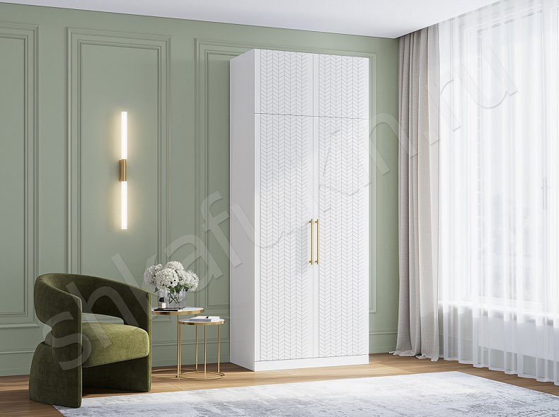 Шкаф 2 двери+антресоль Мелисса