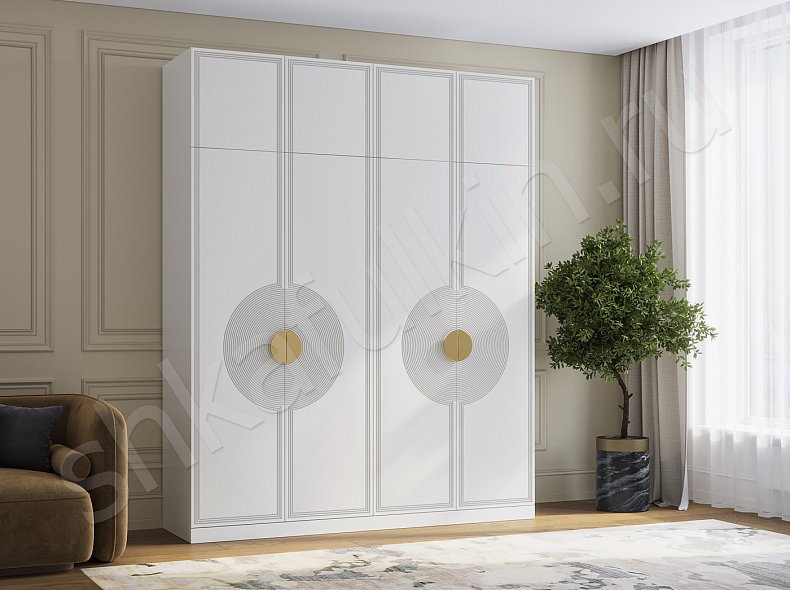 Шкаф 4 двери+антресоль Ришелье