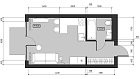 План проекта Мурано ЖК Ола-Апарт 29 м²