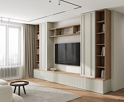 Лучано ЖК Южнопортовая 45.9 м² Стенка