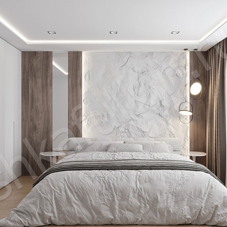 Шкаф Инкогнито Белый Черный Светлые Темные Минимализм 6и створчатые Спальня Для вещей 4