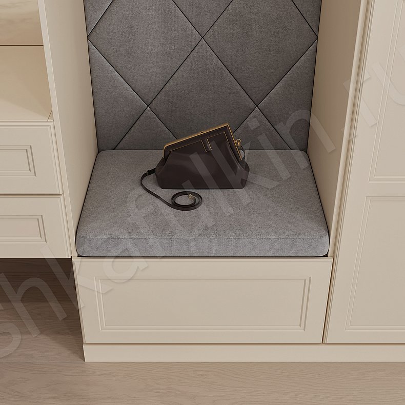 Прихожая Хемнэс Светлые Коричневый Классика 3х створчатые Прихожая Для вещей 3