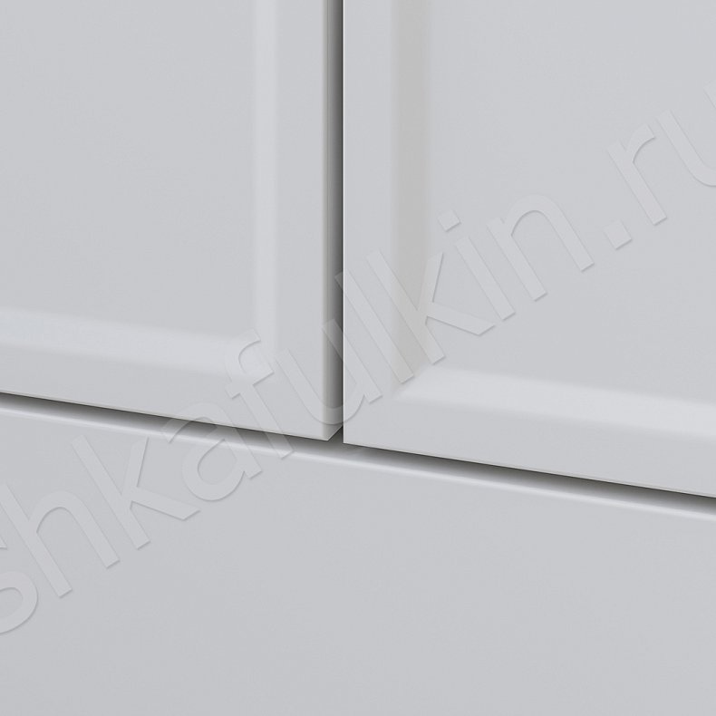 Гарнитур Роберто Светлые Белый Современный 2х створчатые Спальня Для вещей Для белья 5