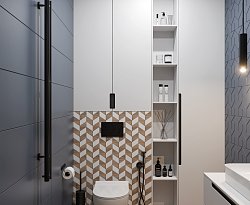Анабэль ЖК Инджой 60.8 м² Ванная