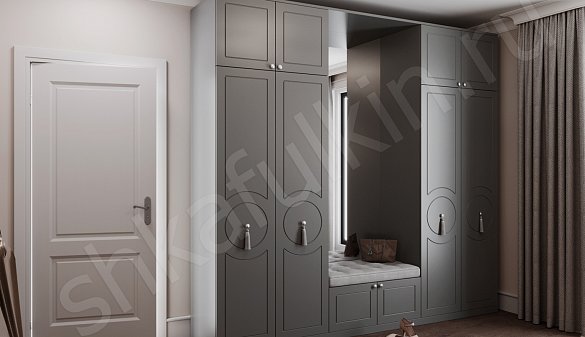 Шкаф в прихожую Агава Лайт