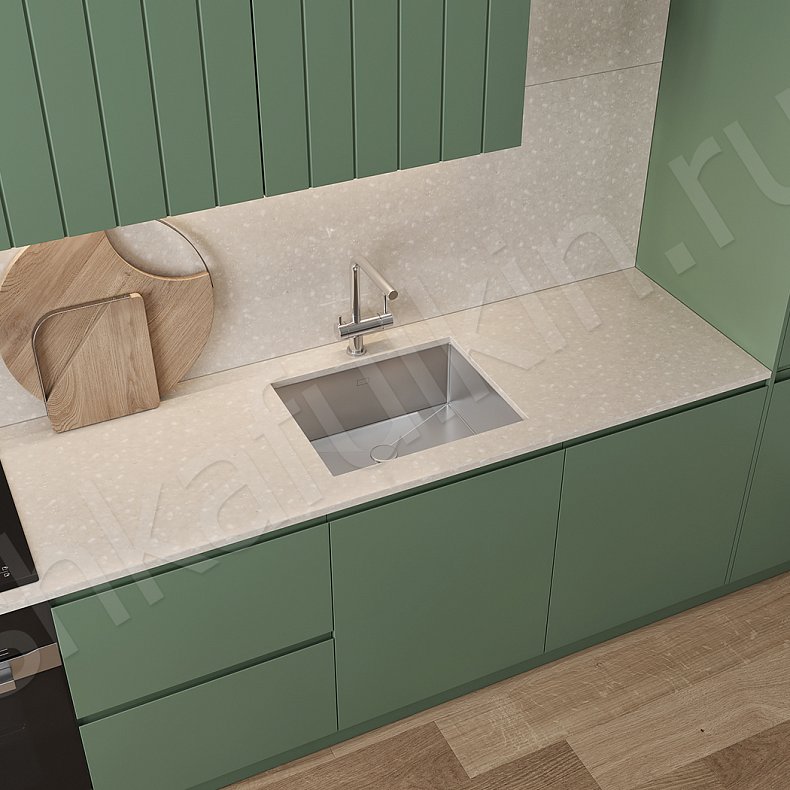 Кухня Пиколетто Dark Черный Светлые Темные Зеленый    Для посуды 9