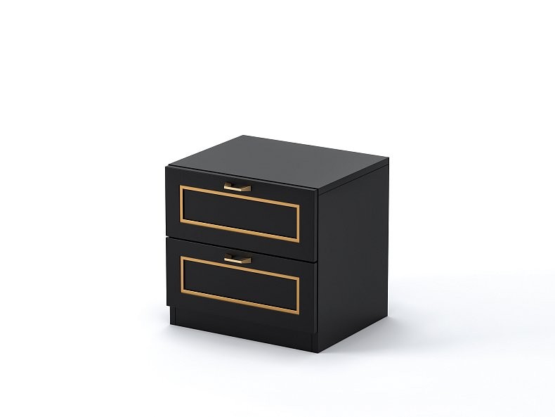 Тумба прикроватная Герцогиня Светлые Белый Черный Коричневый Серый Темные Золото Классика 2х створчатые Спальня Для книг Для декора