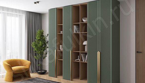 Шкаф со стеллажами Анабэль