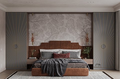 Мебель в коричневом цвете – как сочетать в интерьере?